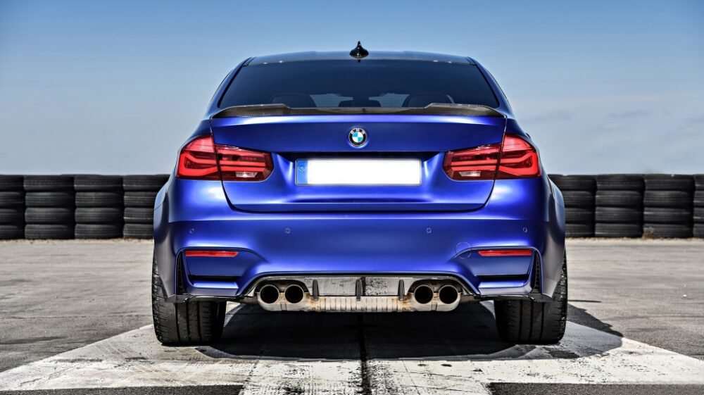 M3 CS Look apdailos komplektas skirtas BMW 3 F30 (Su PDC ir Žib. Apiplovimu) - Image 13