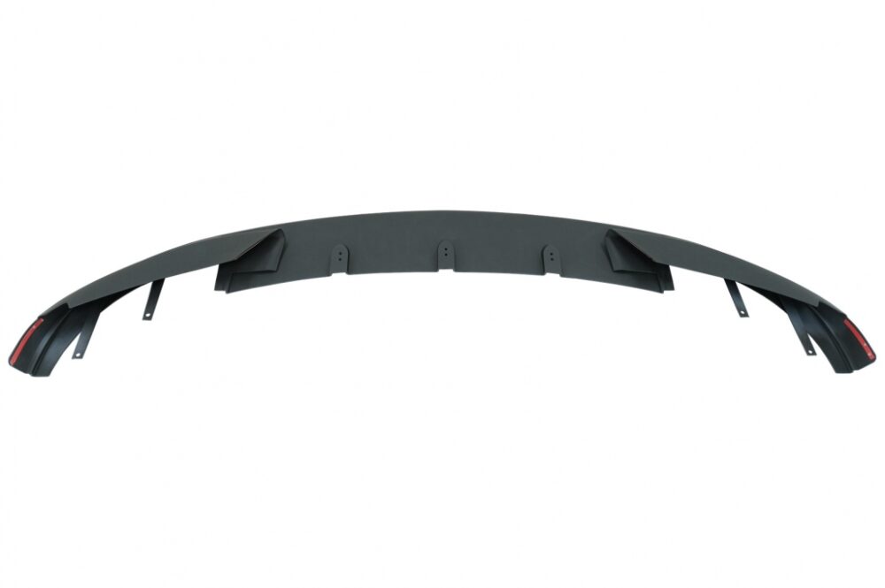 Priekinio bamperio papildoma apdaila BMW 4 F32 / F33 / F36 M Design Juodas matinis - Image 5