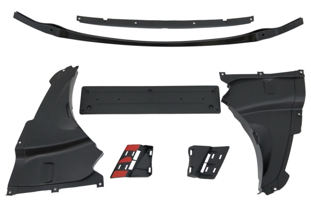 Priekinis bamperis BMW 3 F30 / F31 M3 Sport EVO dizainas - Image 6