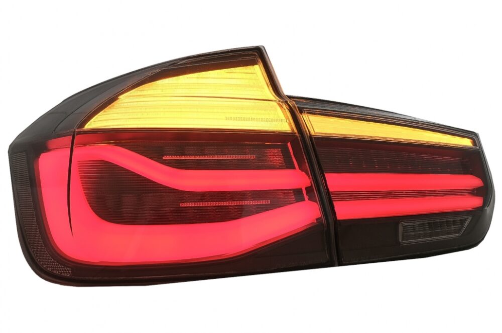 LED galiniai žibintai BMW 3 F30 Tamsinti - Image 4