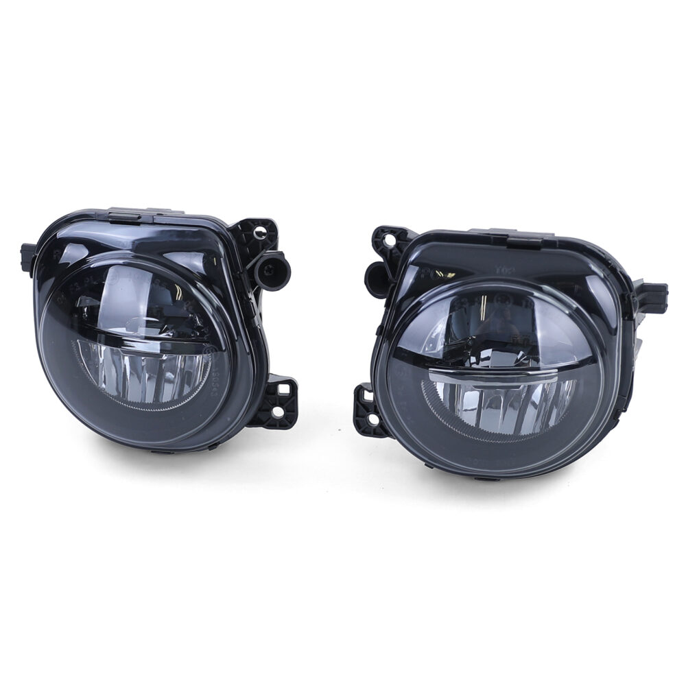 LED priešrūkinių žibintų komplektas skirtas BMW 5 Serijai F10 / F11 / F07 (Tamsinti)