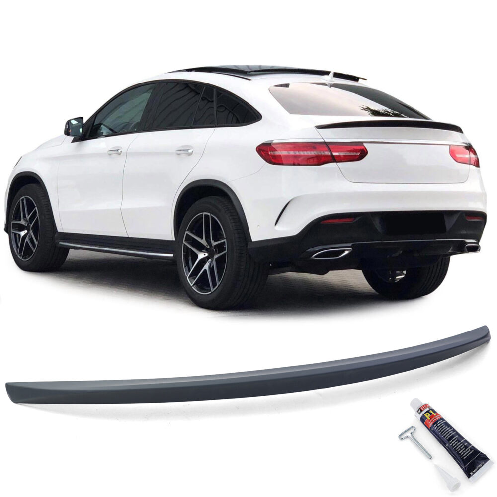 Galinio dangčio spoileris skirtas Mercedes-Benz GLE Coupe C292 15-19 Juodas matinis