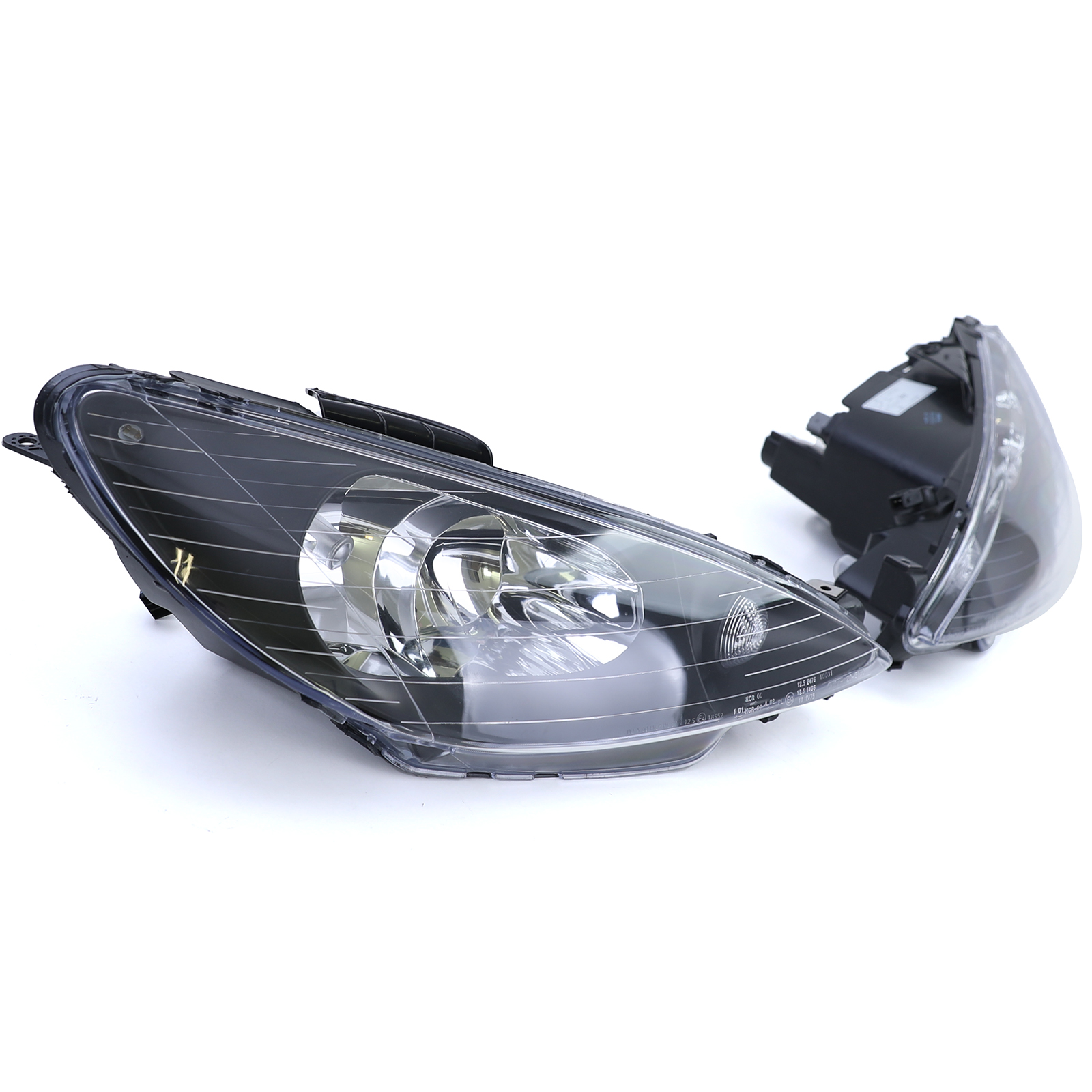Priekinių žibintų komplektas Peugeot 206 (03-06) - Image 2