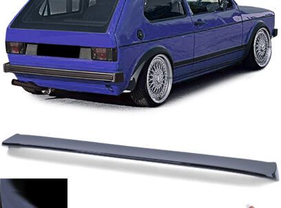 Galinio dangčio spoileris skirtas VW Golf 1 / GTI (Juodas blizgus)