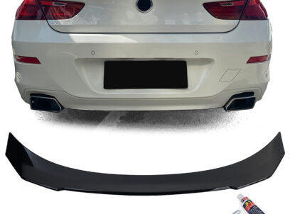 Galinio dangčio spoileris skirtas BMW 6 Serijai F12 / F13 (11-18) Juodas blizgus