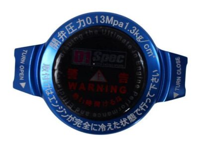 D1Spec Radiatoriaus dangtelis 15mm 1,3 Bar Mėlyna