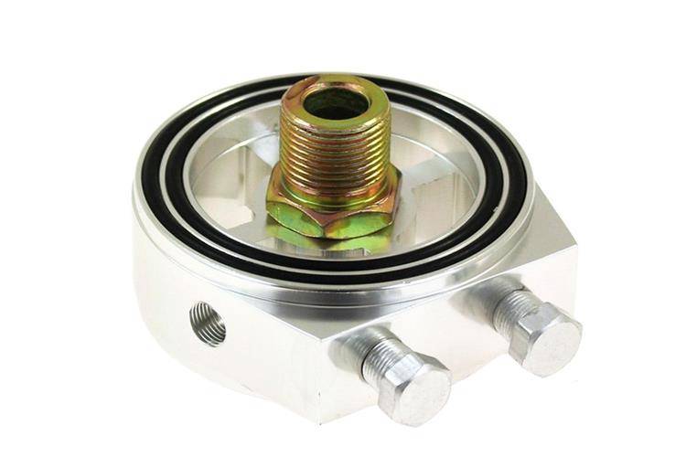 Alyvos filtro adapteris Turboworks Silver