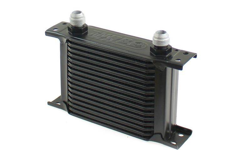 TurboWorks alyvos aušintuvas Slim Line 16 eilučių 140x125x50 AN10 juodas