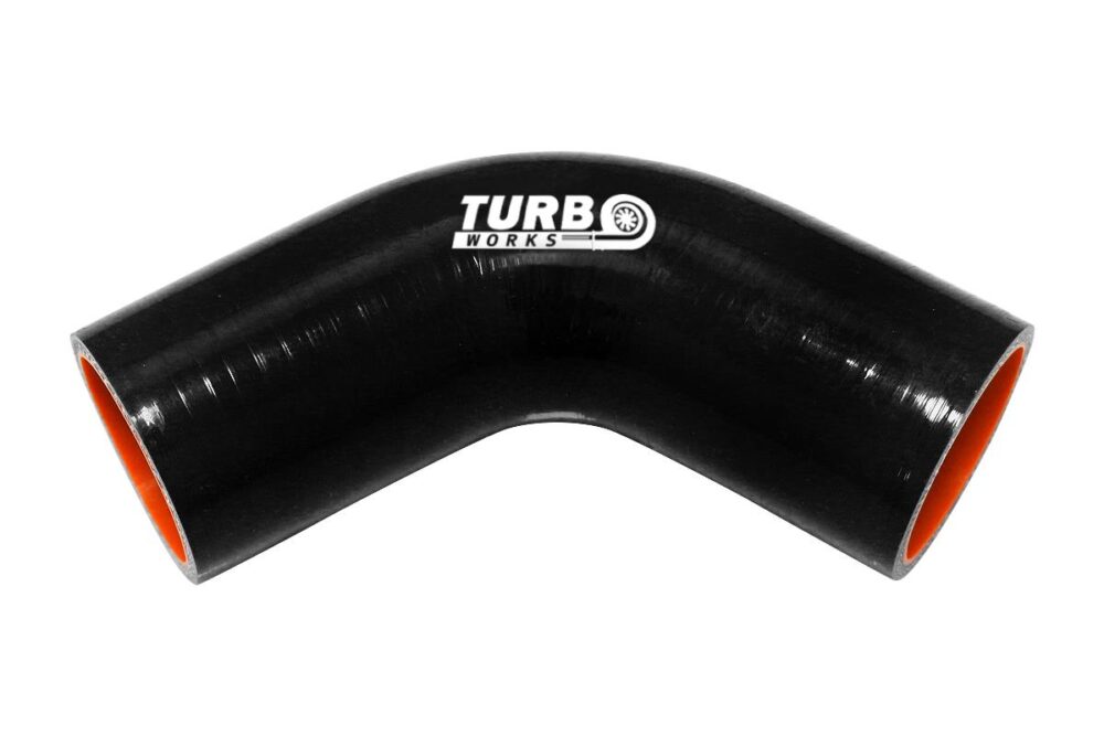Alkūnė 67 laipsnių TurboWorks Pro Black 12mm