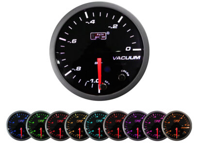 Auto Gauge PK 60mm 10 COLOR – Vakuuminis