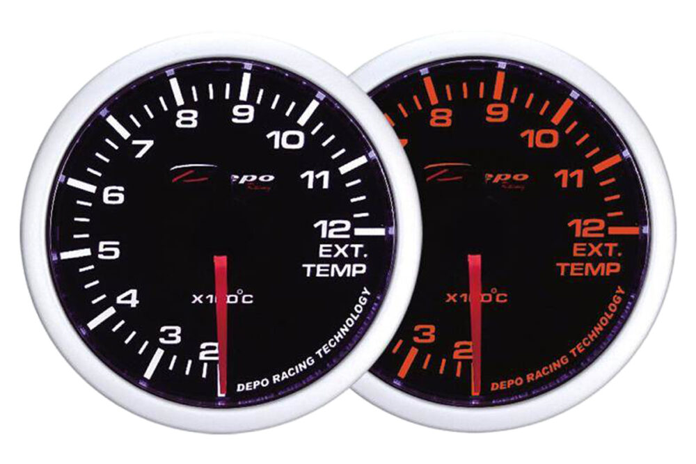 Depo matuoklis WA 60mm - Išmetimo temperatūra