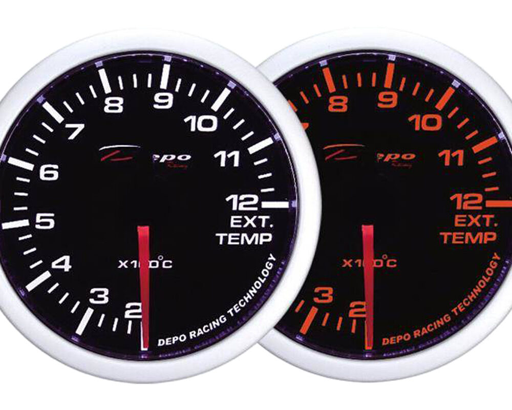 Depo matuoklis WA 60mm - Išmetimo temperatūra