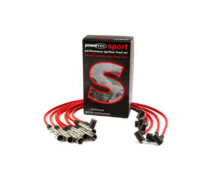 PowerTEC uždegimo laidai BMW 525I M535I 635CSI 730I 78-94 RED