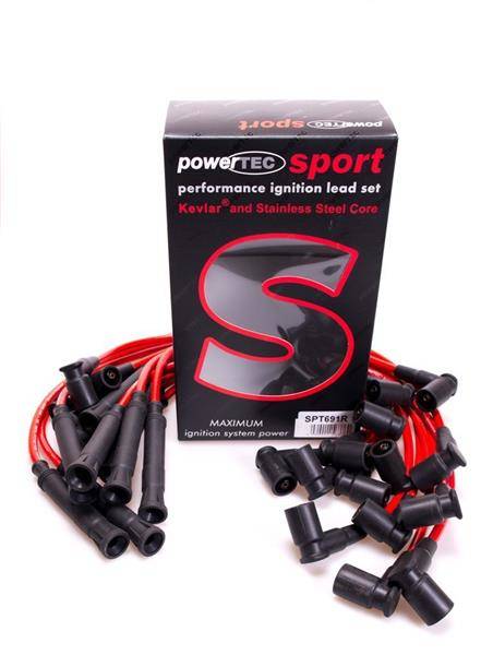 PowerTEC uždegimo laidai BWM 750I 850I 850CI 87-94 RED