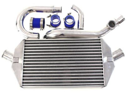 TurboWorks tarpinis aušintuvas Mitsubishi Lancer Evolution 7 8 9 2.0T + vamzdžių komplektas