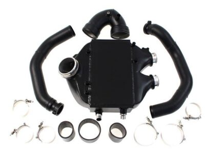 TurboWorks tarpinis aušintuvas BMW F80/82/83 M3 M4 2014+ Top Mount + vamzdžių komplektas
