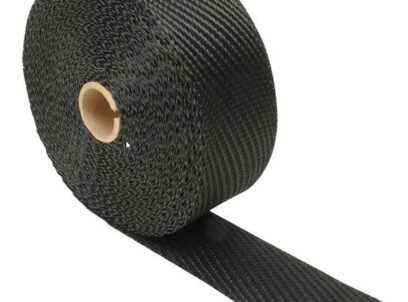 DEI išmetimo įvynioklis juodas 5cm x 4,5m titano