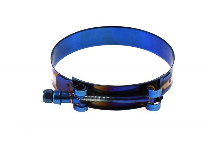 T-varžtų spaustukas TurboWorks 59-67mm T-Clamp Titanium