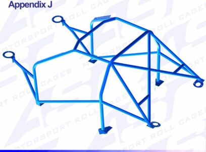 Roll Cage AUDI Quattro S1 (B2 Typ85) 2 durų kupė Quattro daugiataškis suvirinimas V1