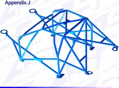 Roll Cage AUDI Quattro S1 (B2 Typ85) 2 durų kupė Quattro daugiataškis suvirinimas V4