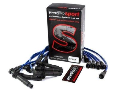 PowerTEC uždegimo laidai OPEL OMEGA A SENATOR 3.0 V6 89-94 BLUE