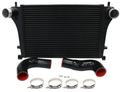 TurboWorks tarpinis aušintuvas VW Jetta Passat Golf 7 R GTI Audi A3 S3 8V Skoda Octavia 3 RS 1.8T 2.0T 50mm
