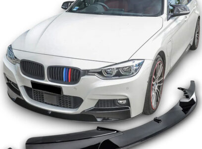 M Performance priekinio bamperio apdaila BMW 3 Serijos F30 / F31 Juoda blizgi