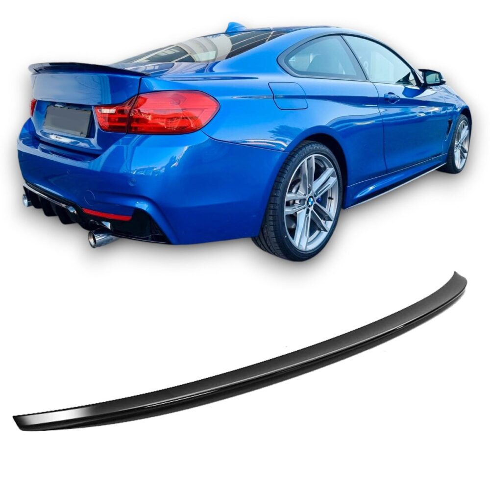 Galinio dangčio spoileris BMW 4 Serijos F32 Coupe (Juodas)