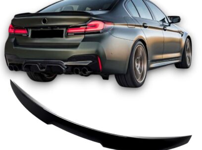Galinio dangčio spoileris skirtas BMW 5 G30 Sedanui M5 CS DESIGN (Juodas blizgus)