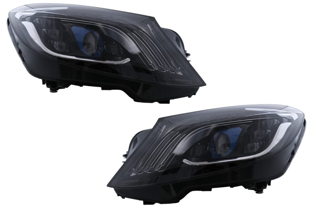 Full LED žibintų komplektas Mercedes-Benz S-Class W222 (2013-2017) Facelift išvaizdos