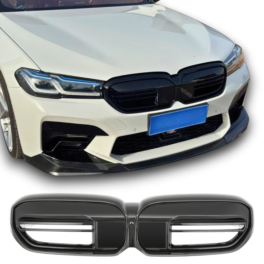 M-Sport priekinės grotelės BMW G30 / G31 LCI (Juodos blizgios)