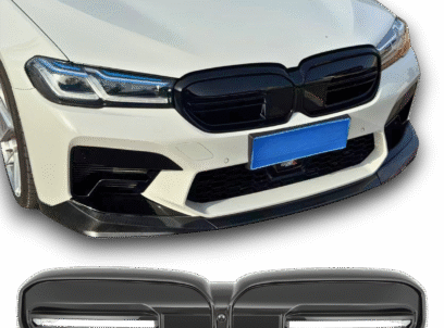 M-Sport priekinės grotelės BMW G30 / G31 LCI (Juodos blizgios)